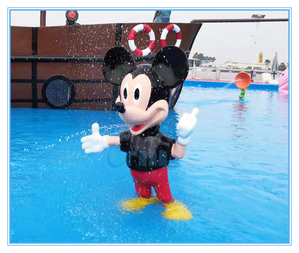 水上樂園設備,米老鼠噴水 水上樂園設備,米老鼠噴水
