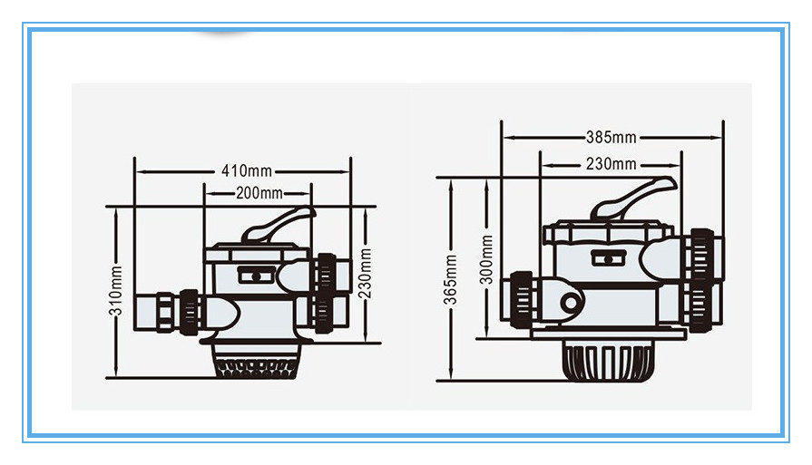水上樂(lè)園設(shè)備-六位多向閥沙缸頭