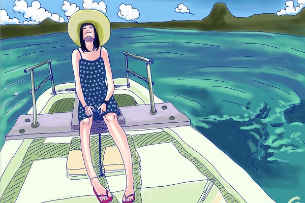 每日心事重重，不如出海溜溜